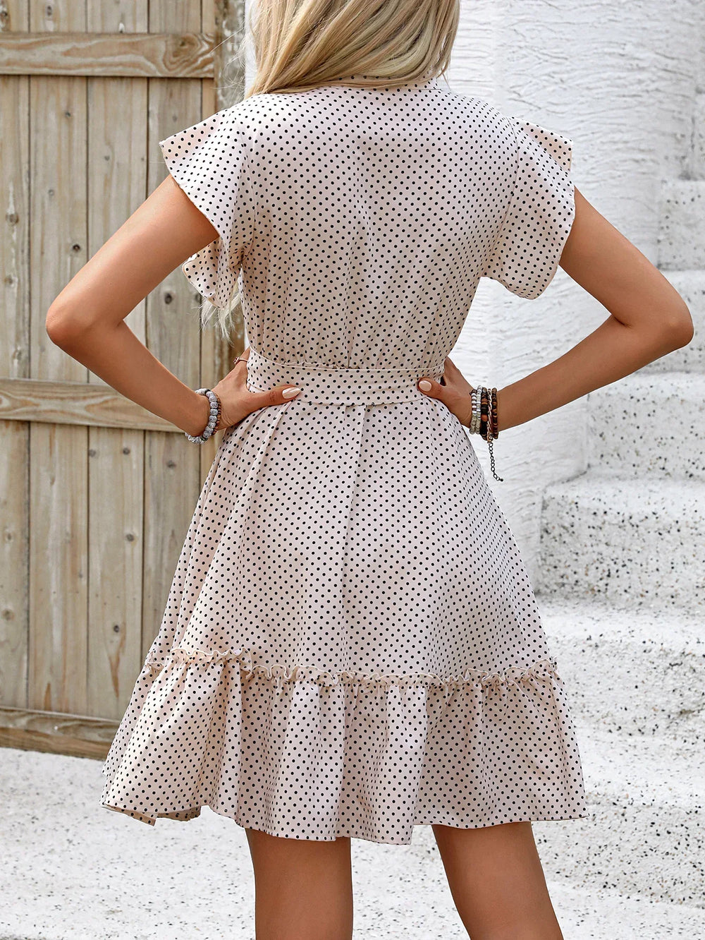 Gina | Stylisches Kleid mit Gürtel | schicke Mode