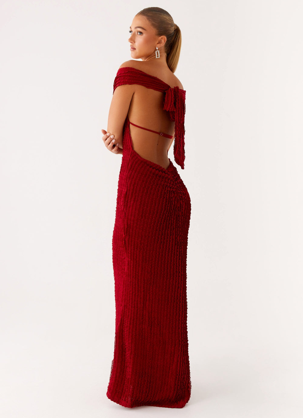 Serina | Schulterfreies Kleid