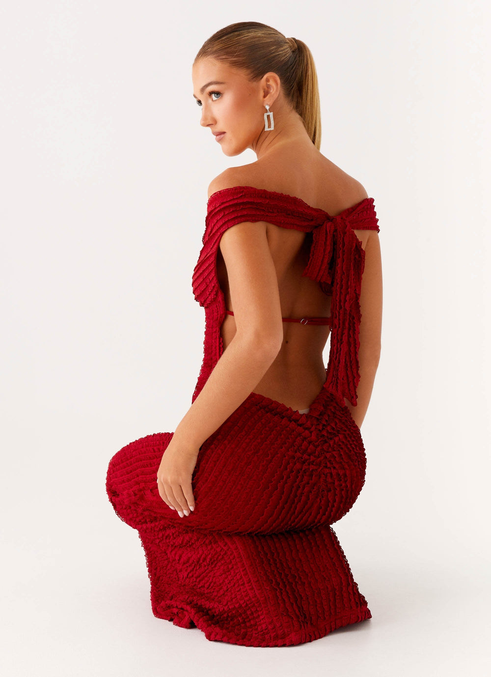 Serina | Schulterfreies Kleid
