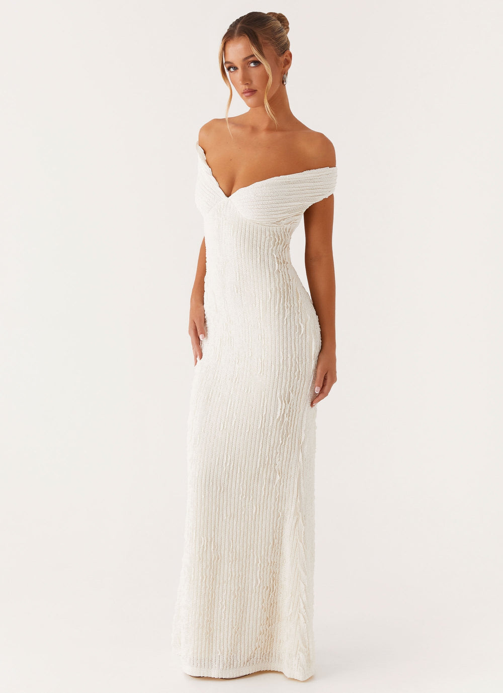 Serina | Schulterfreies Kleid