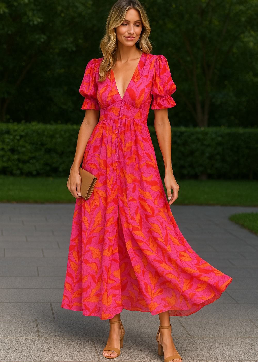 Fleur | Schmeichelhaftes Maxikleid