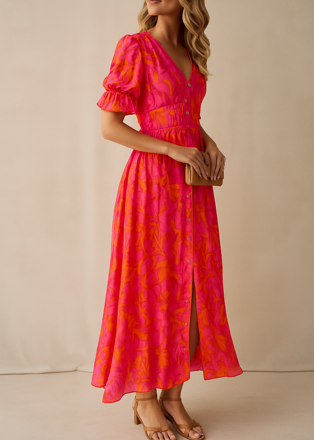 Fleur | Schmeichelhaftes Maxikleid
