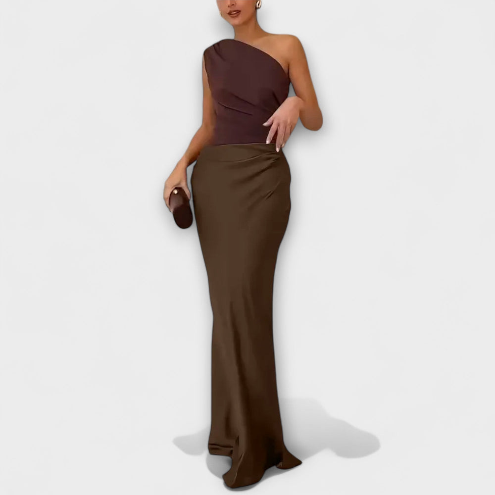 Aleah | Anmutiges Faltenkleid