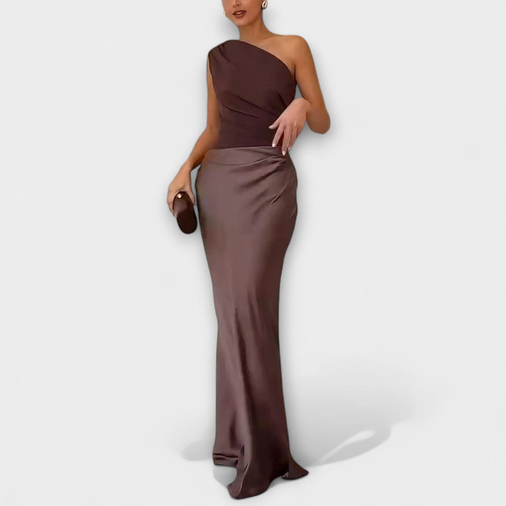 Aleah | Anmutiges Faltenkleid