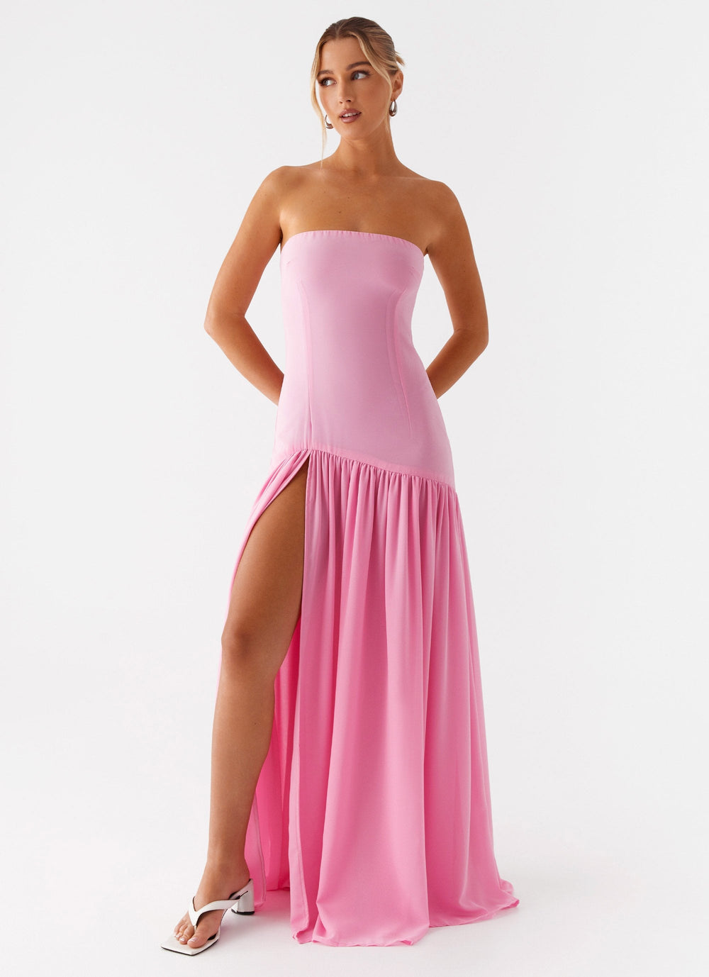 Elin | Maxikleid mit Ausschnitt