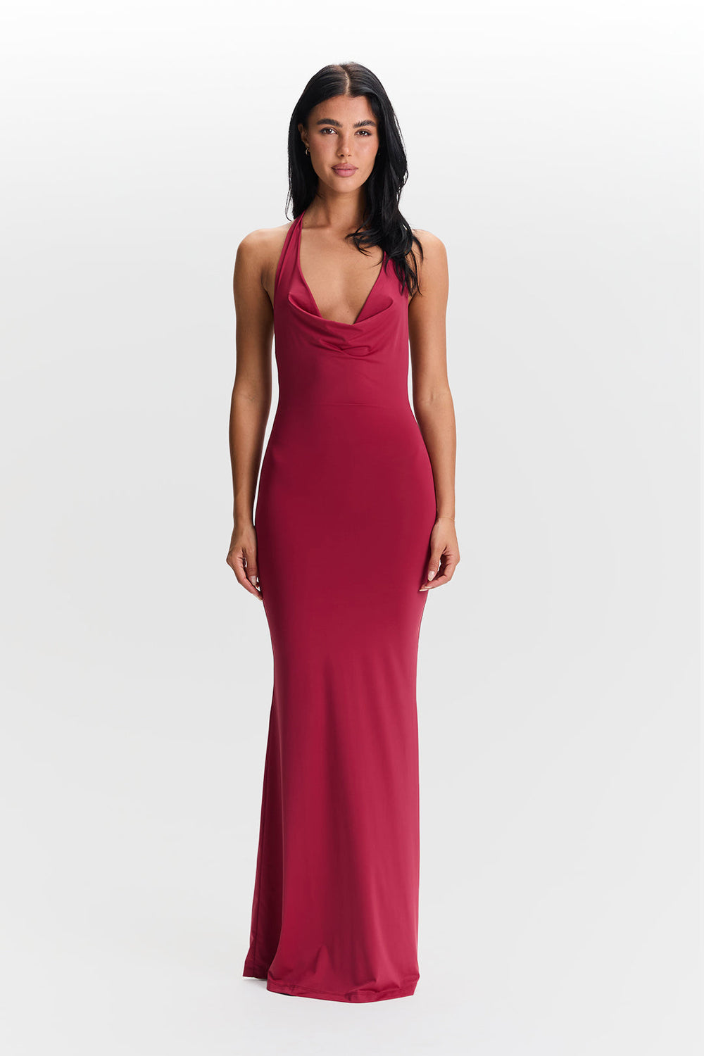 Valeria | Kleid mit Wasserfallausschnitt