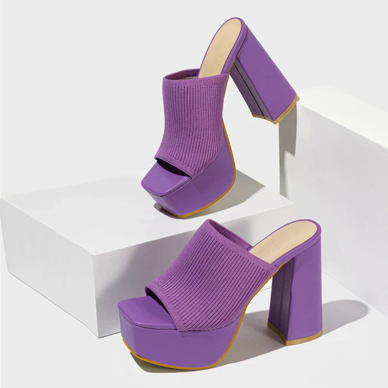 Sveira | Plattform Sandalen