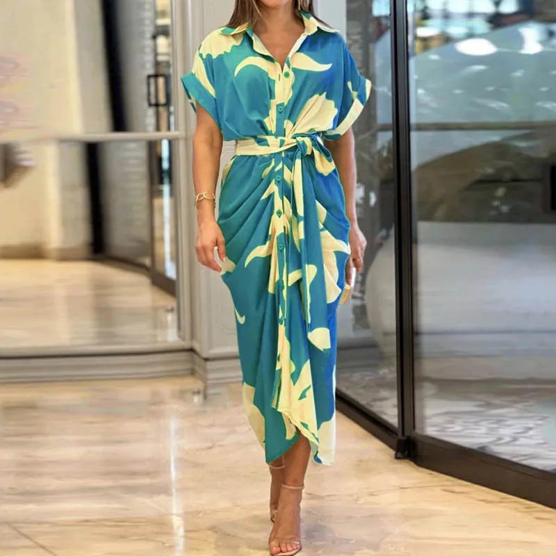 Amalia | Luxuriöses Wickel-Maxikleid