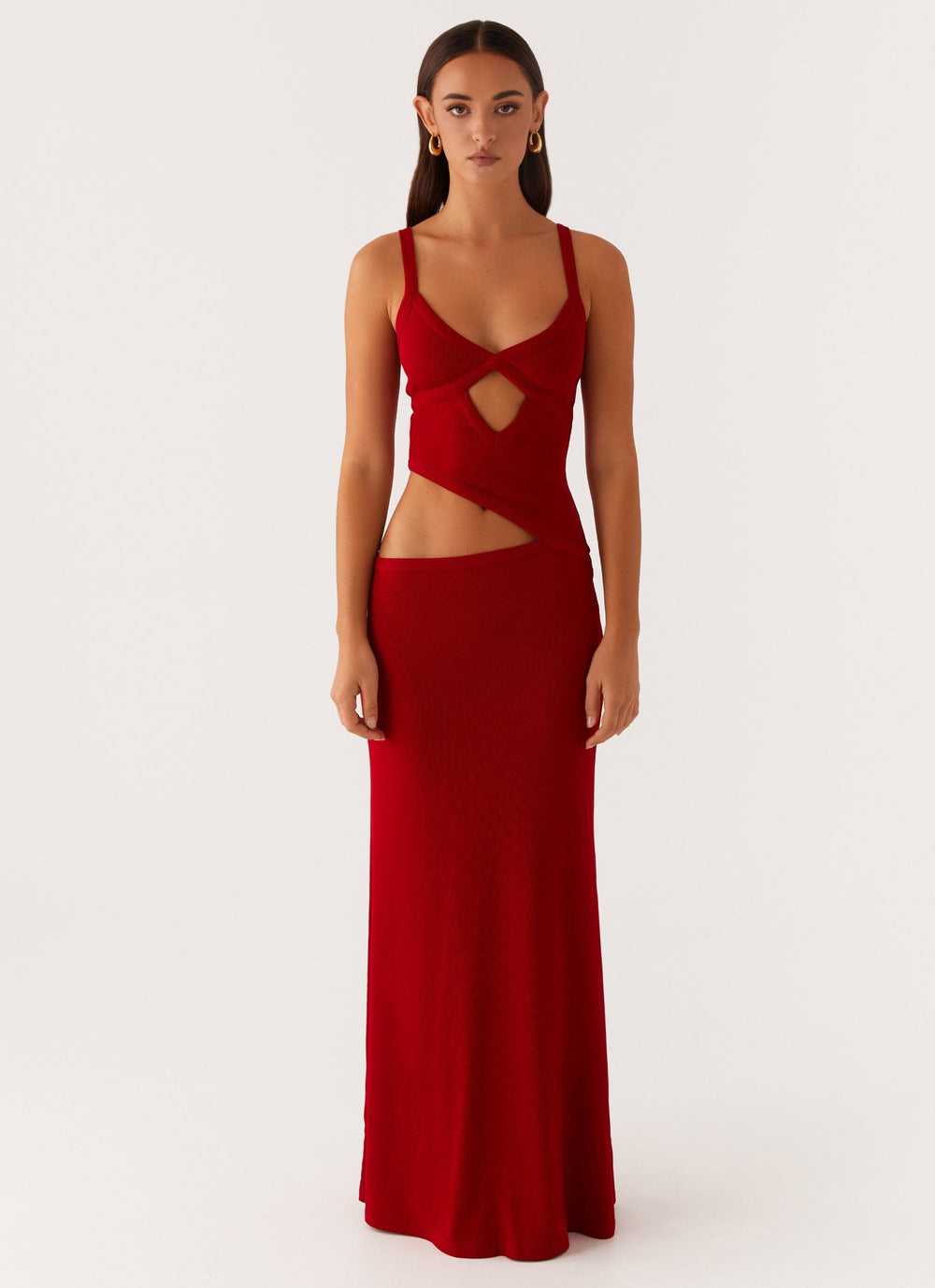 Veltrixon | Strickkleid mit Cut-Outs