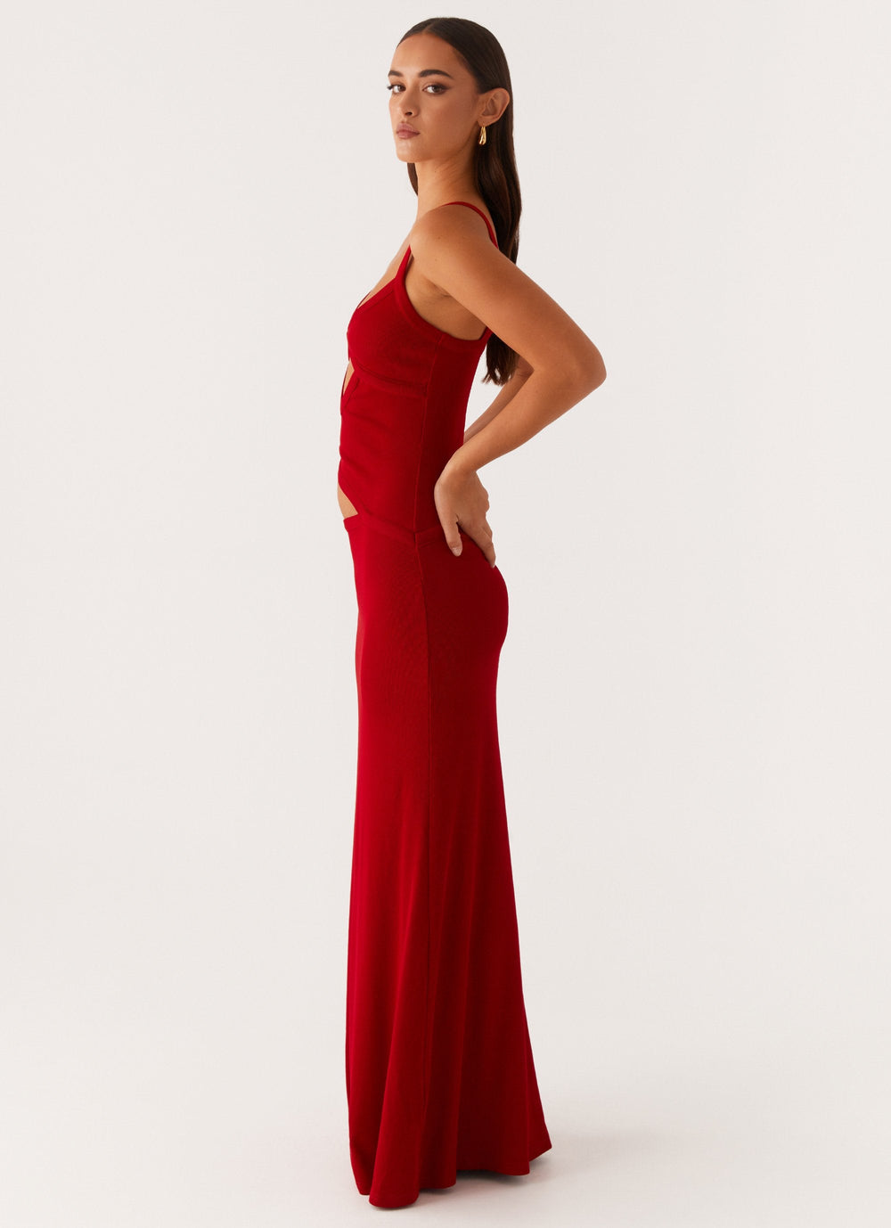 Veltrixon | Strickkleid mit Cut-Outs