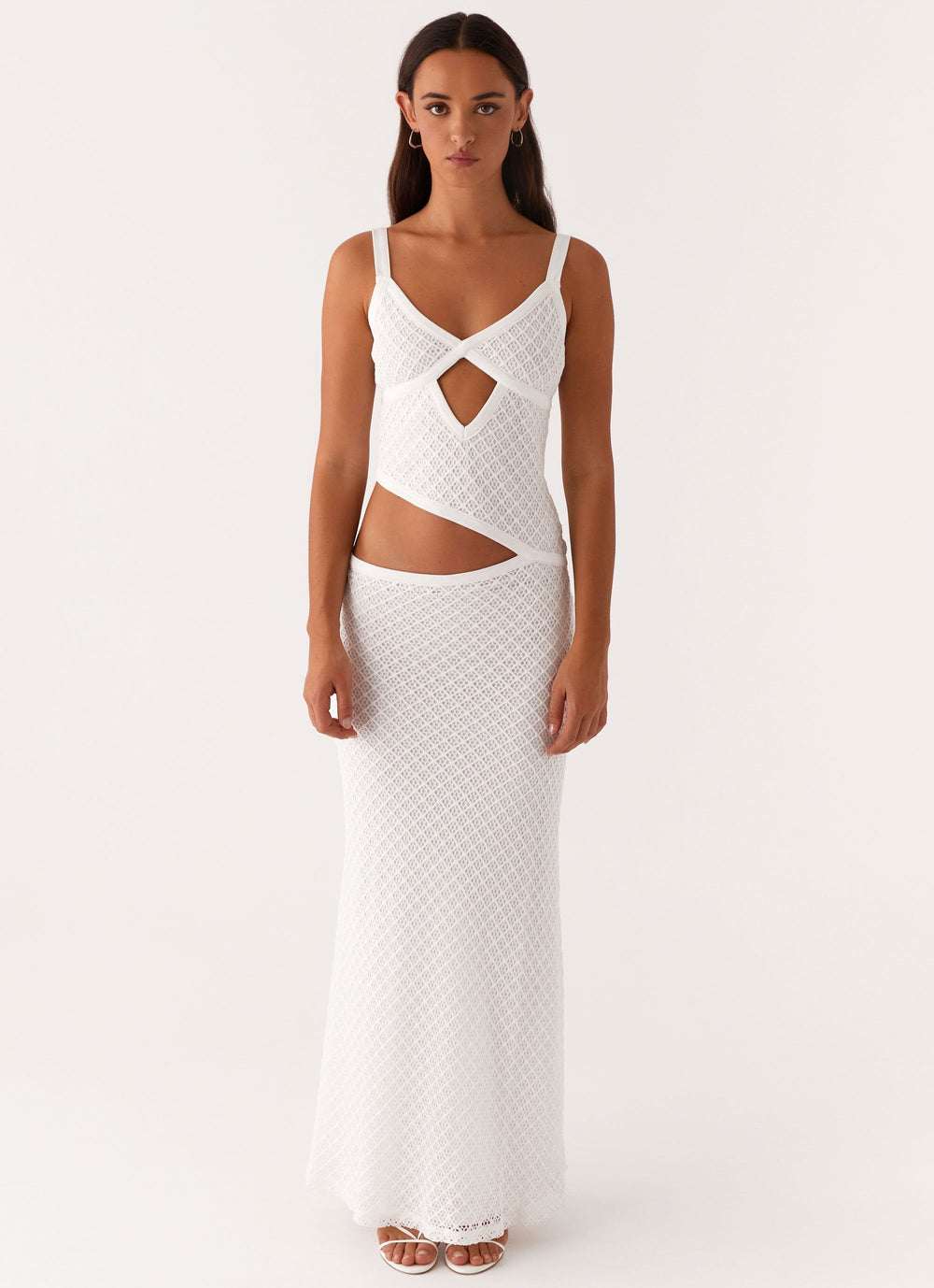 Veltrixon | Strickkleid mit Cut-Outs