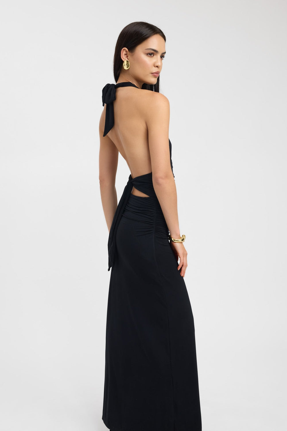 Estella | Neckholder-Maxikleid