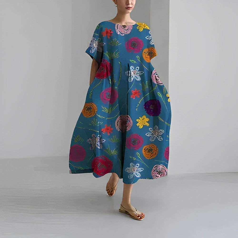 Celestine | Bohème Blumenkleid für einen natürlichen und romantischen Stile