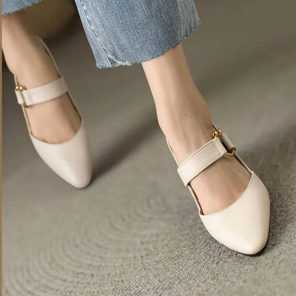 Meya | Orthopädische bequeme Sandalen mit Absatz