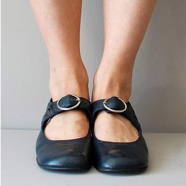 Nava| Lily Leder-Komfortsandalen