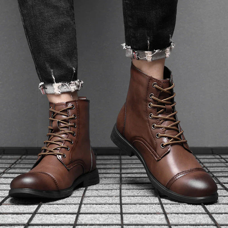 Mateo | Klassische Lederstiefeletten