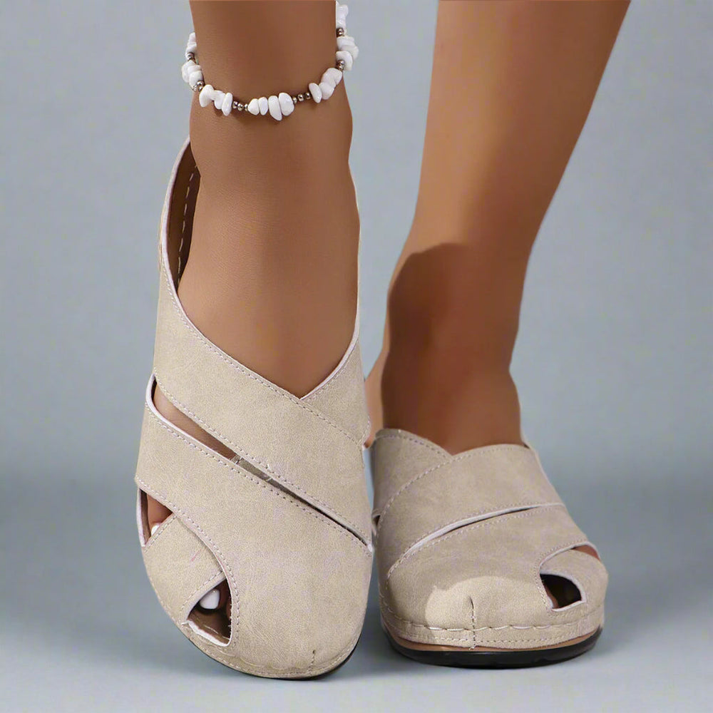 Frideborg | Bequeme Keilsandalen mit Zehenfreiheit