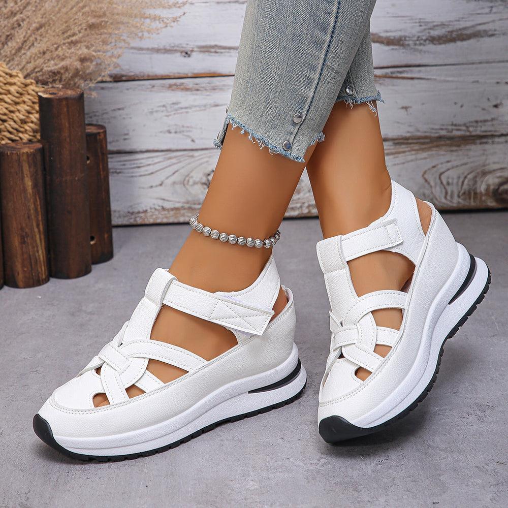 Alysson | Modische Orthopädische Klettsandalen