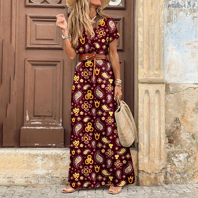 Luna | Elegantes Boho-Maxikleid