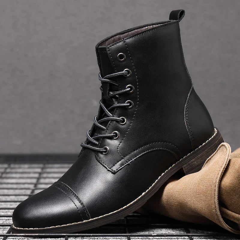 Mateo | Klassische Lederstiefeletten