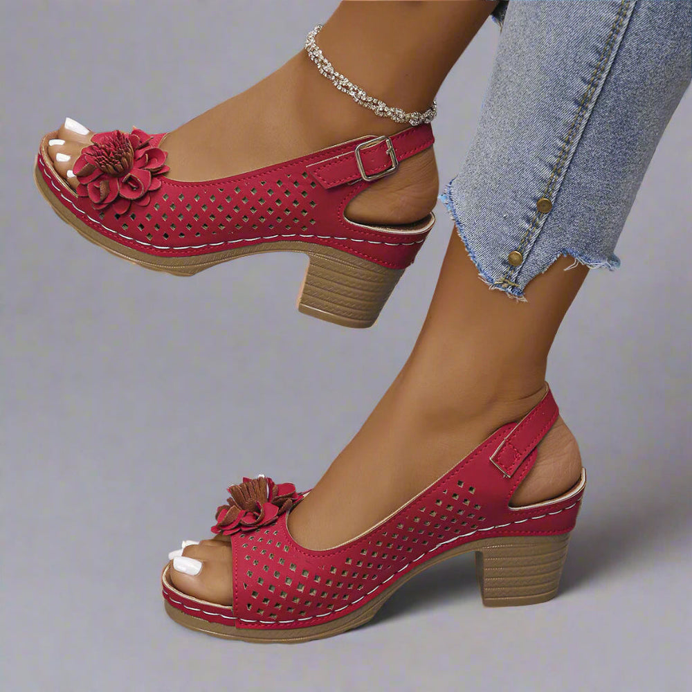 Edith | Bequeme Sandalen mit Schnalle