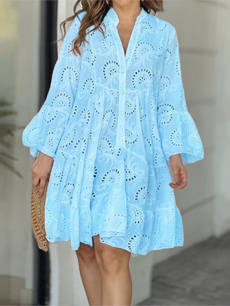 Sarveilla | Elegant Embroidered Mini