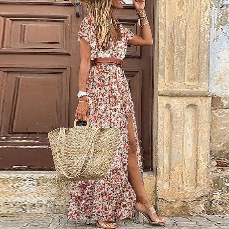 Luna | Elegantes Boho-Maxikleid