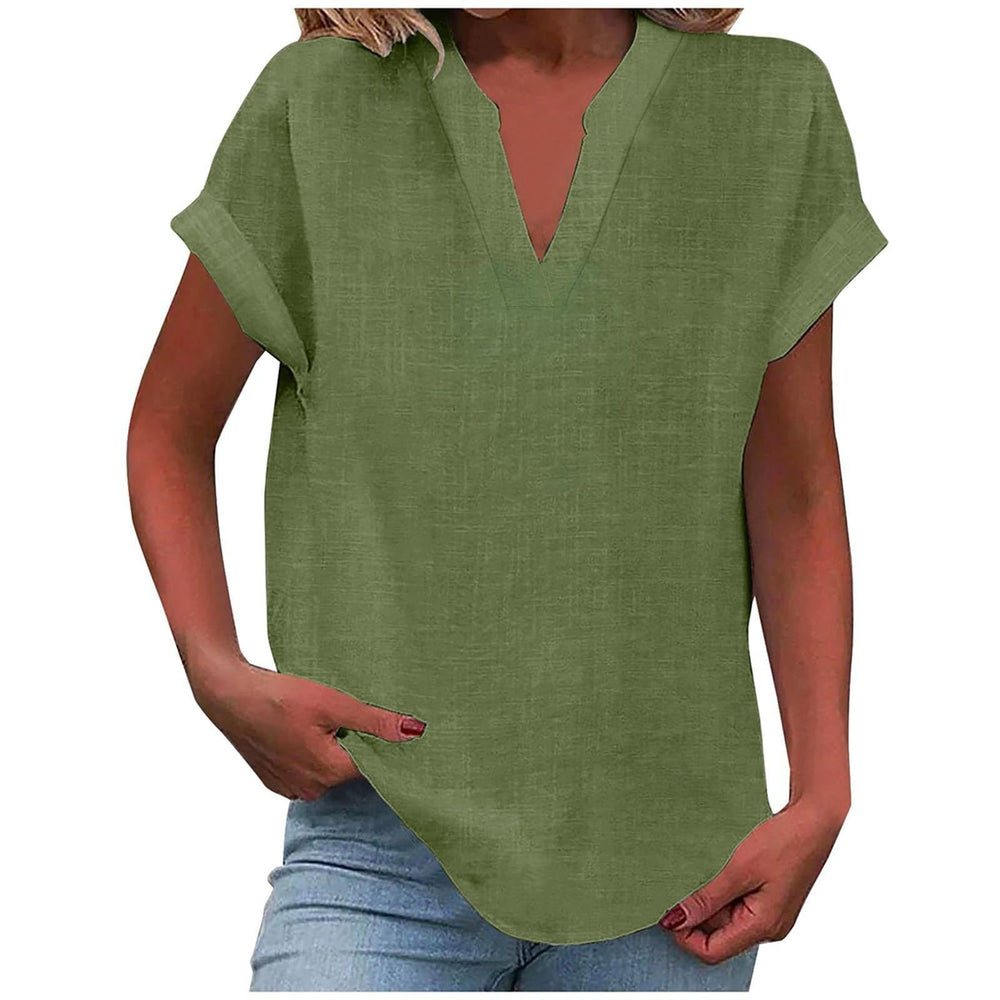 Nireia | Casual V-Neck Blouse