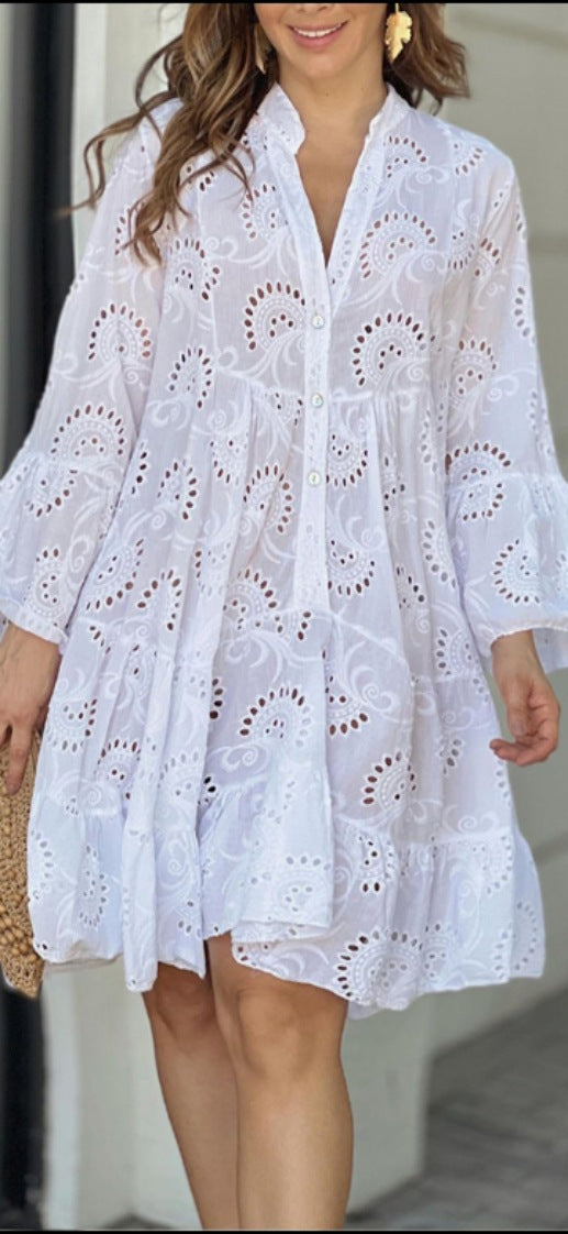 Sarveilla | Elegant Embroidered Mini