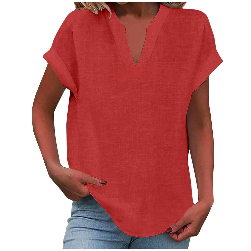 Nireia | Casual V-Neck Blouse