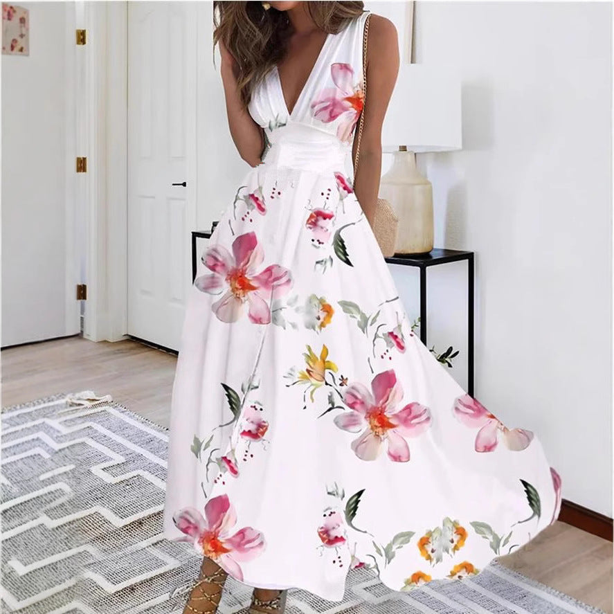Luna | Elegantes ärmelloses Damenkleid