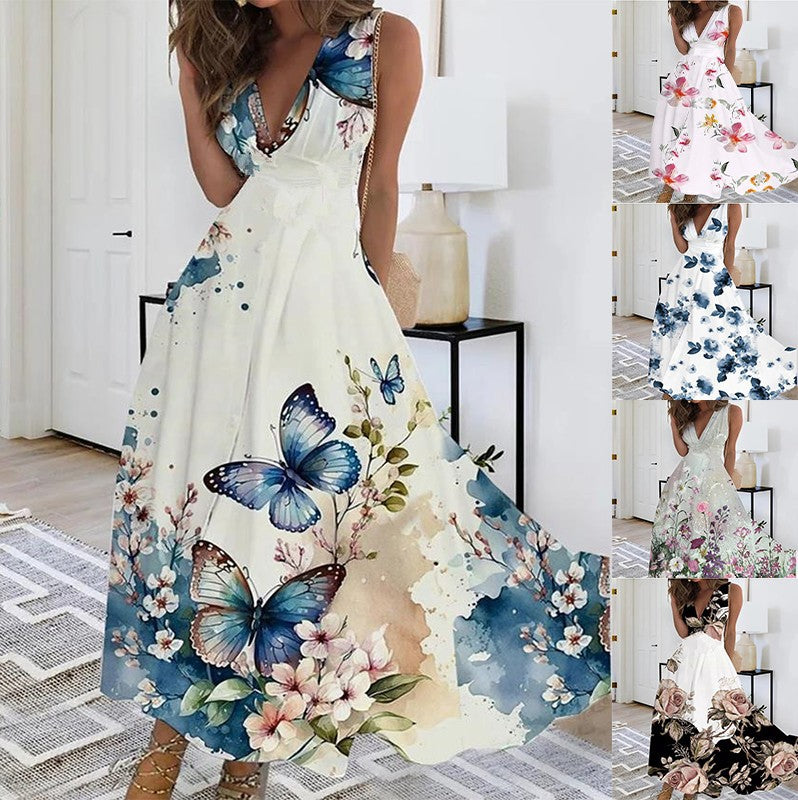 Luna | Elegantes ärmelloses Damenkleid