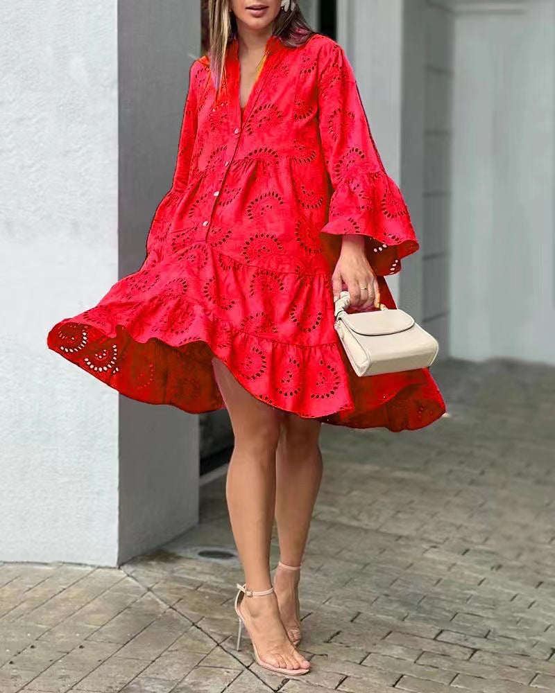 Sarveilla | Elegant Embroidered Mini