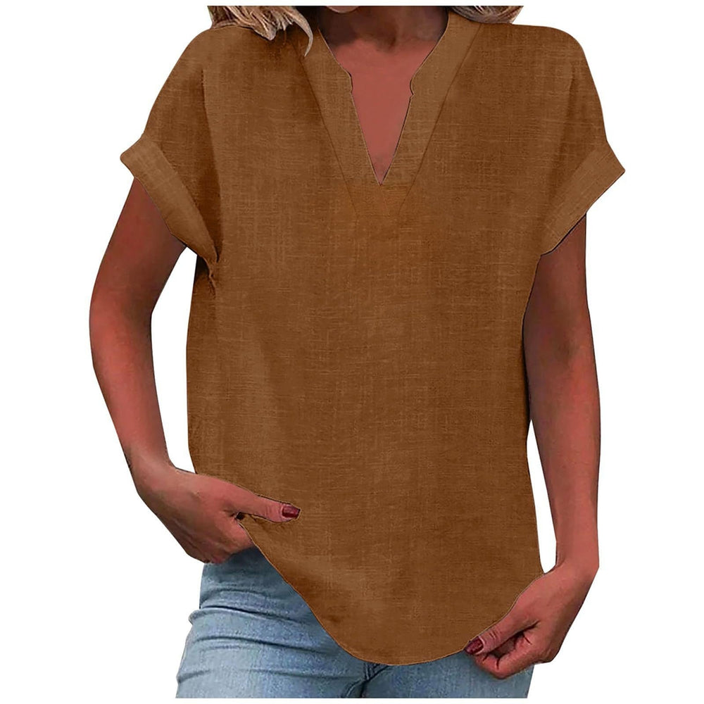 Nireia | Casual V-Neck Blouse