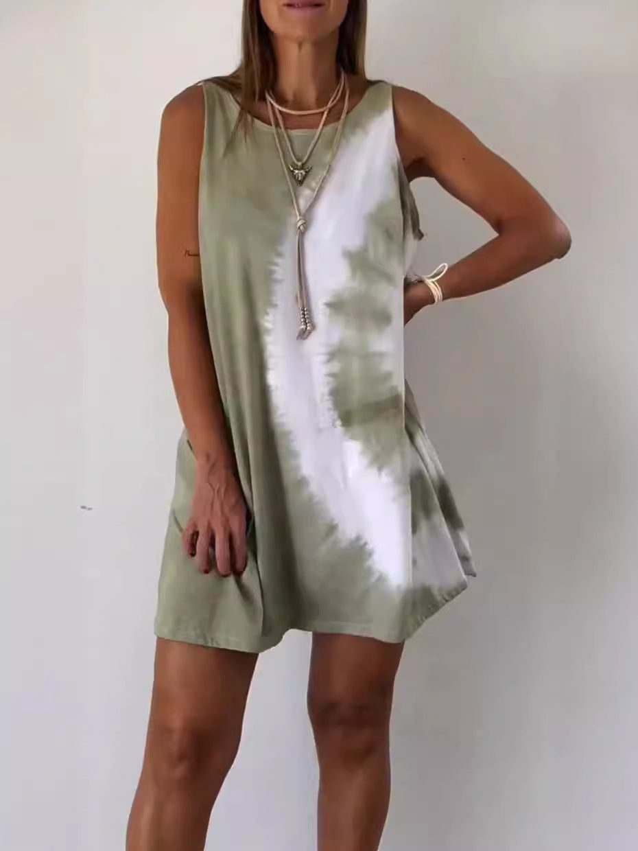 Rosalie | Luxuriöses ärmelloses Freizeitkleid