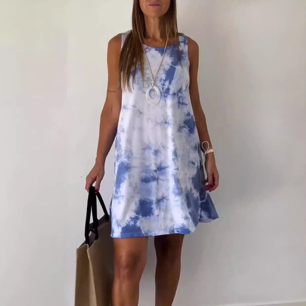 Rosalie | Luxuriöses ärmelloses Freizeitkleid
