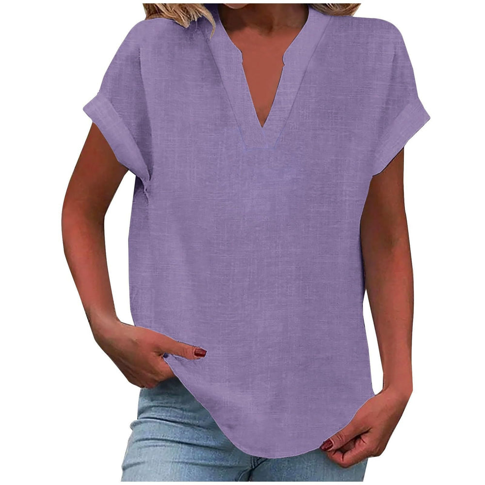 Nireia | Casual V-Neck Blouse