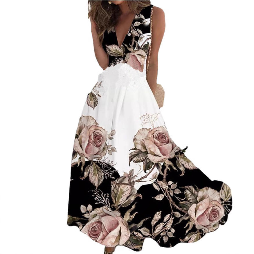 Luna | Elegantes ärmelloses Damenkleid