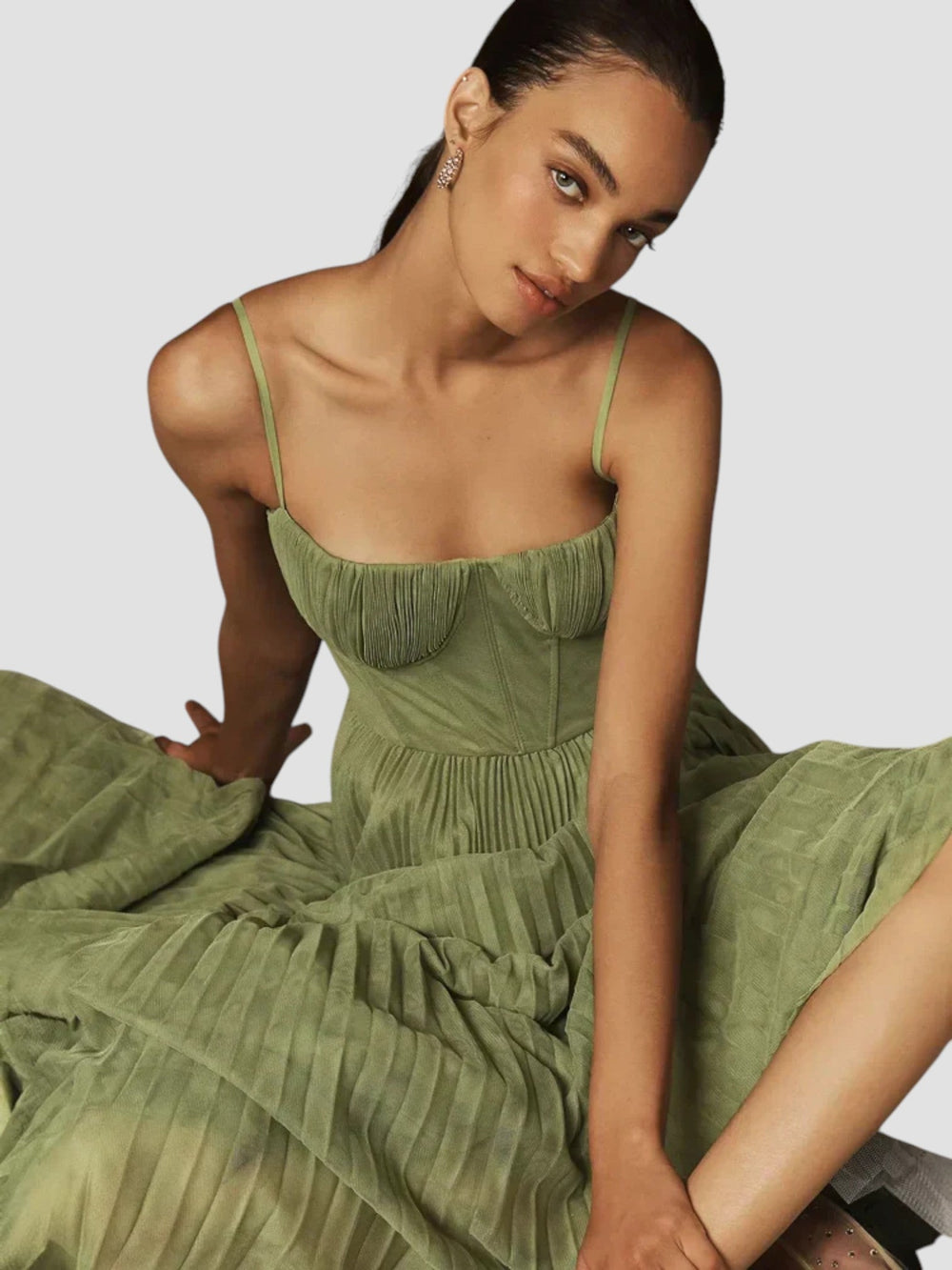 Qucie | Langes Kleid