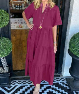 Rachel | Zeitloses Maxikleid