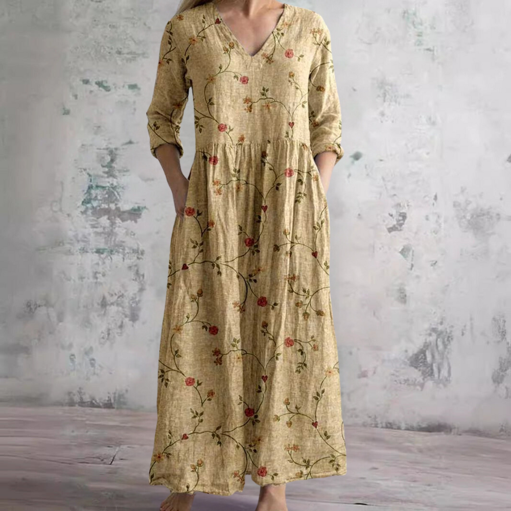 Bo | Blumige Grace-Kleid