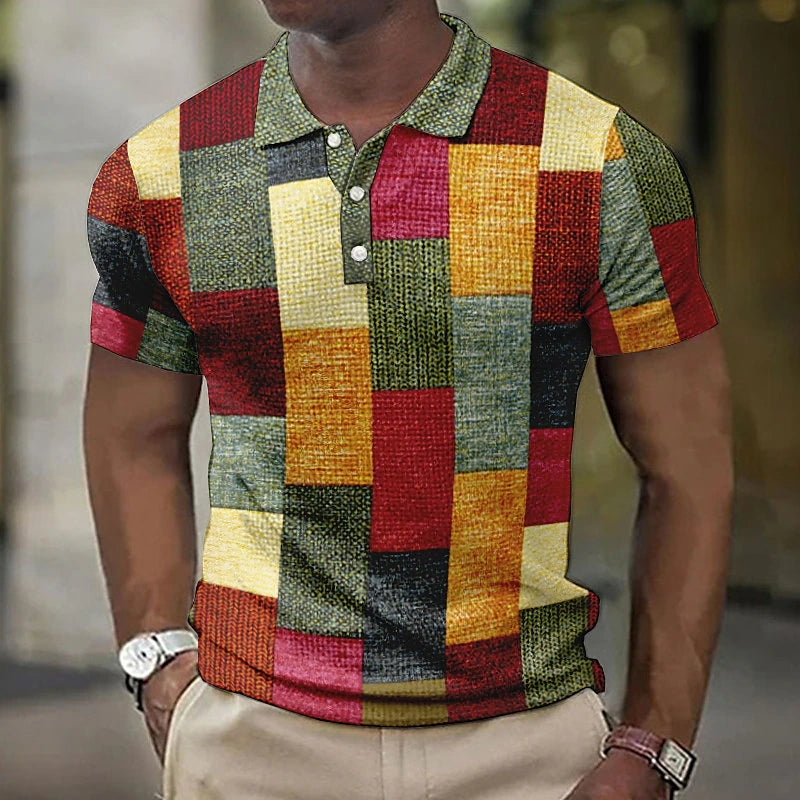 Ronan | Stylisches Poloshirt in Multicolor