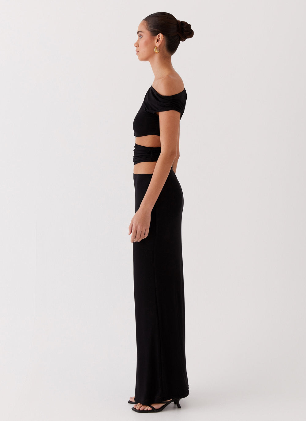 Marlie | Maxikleid mit Rüschen