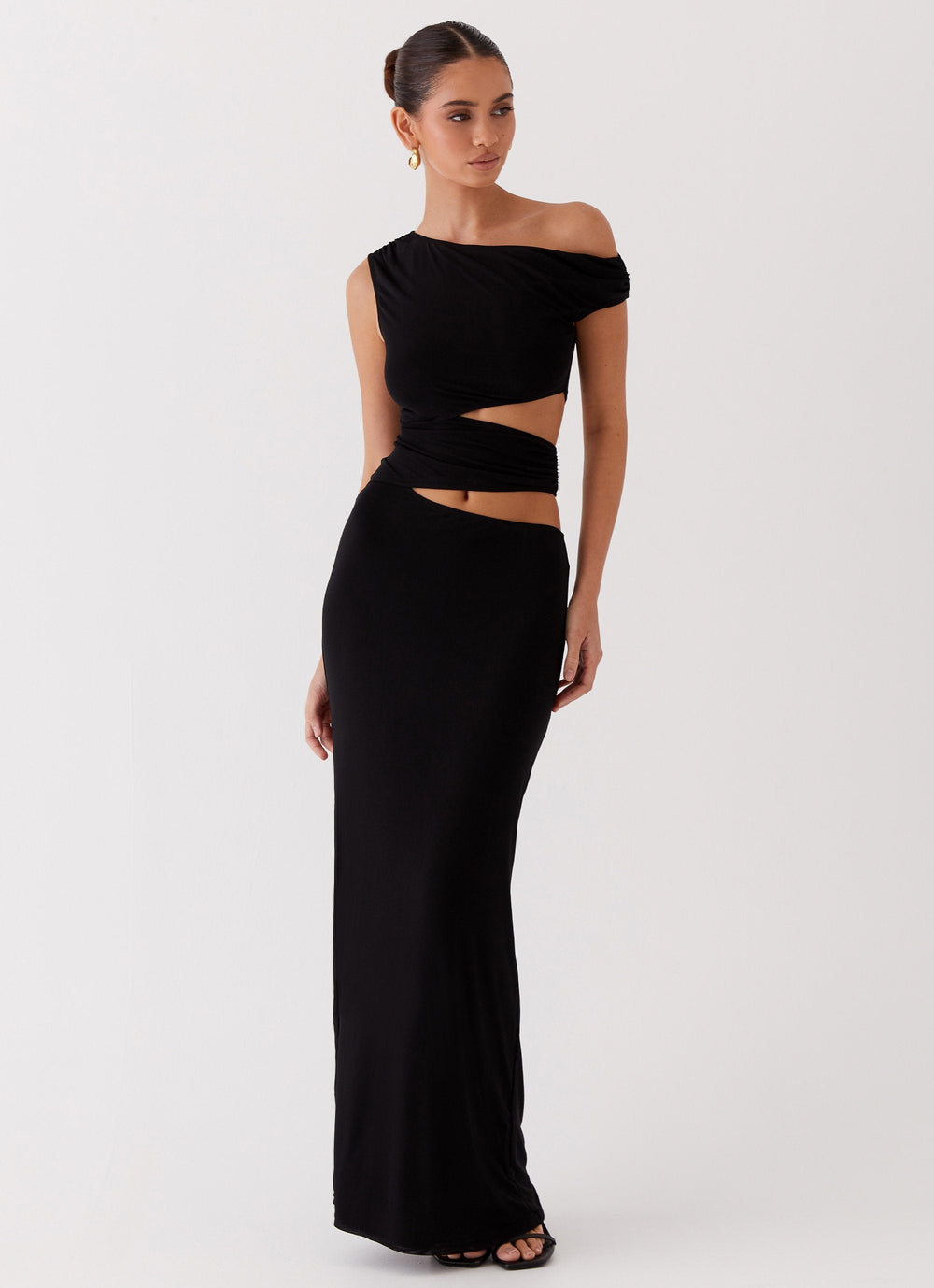 Marlie | Maxikleid mit Rüschen