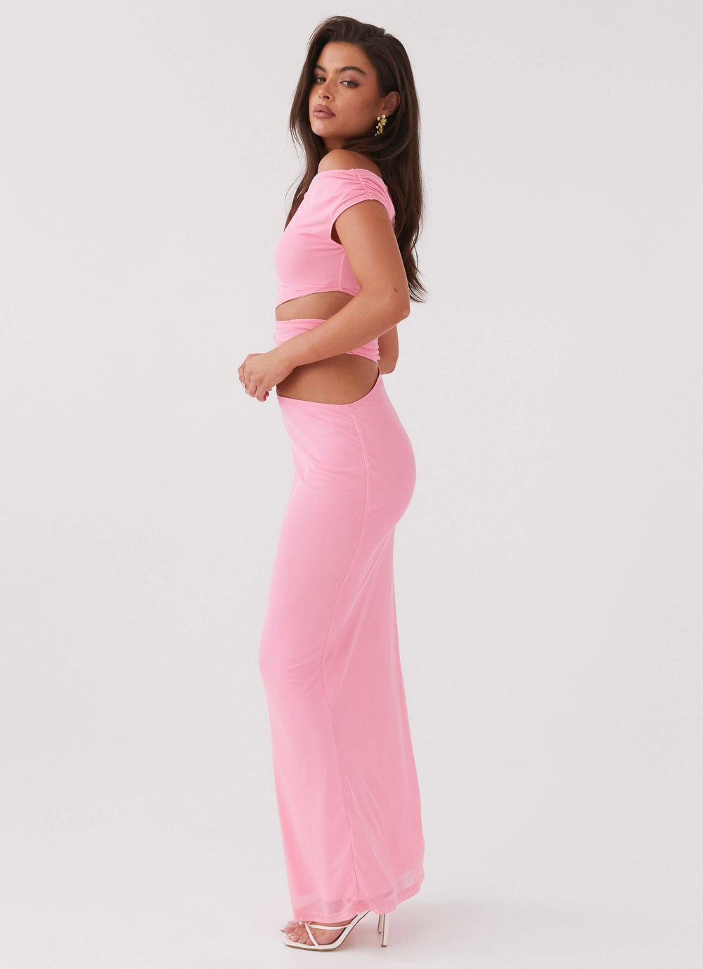 Marlie | Maxikleid mit Rüschen