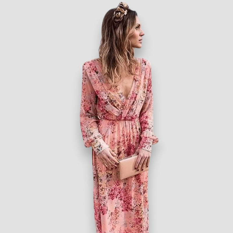 Pia | Geblümtes Kleid
