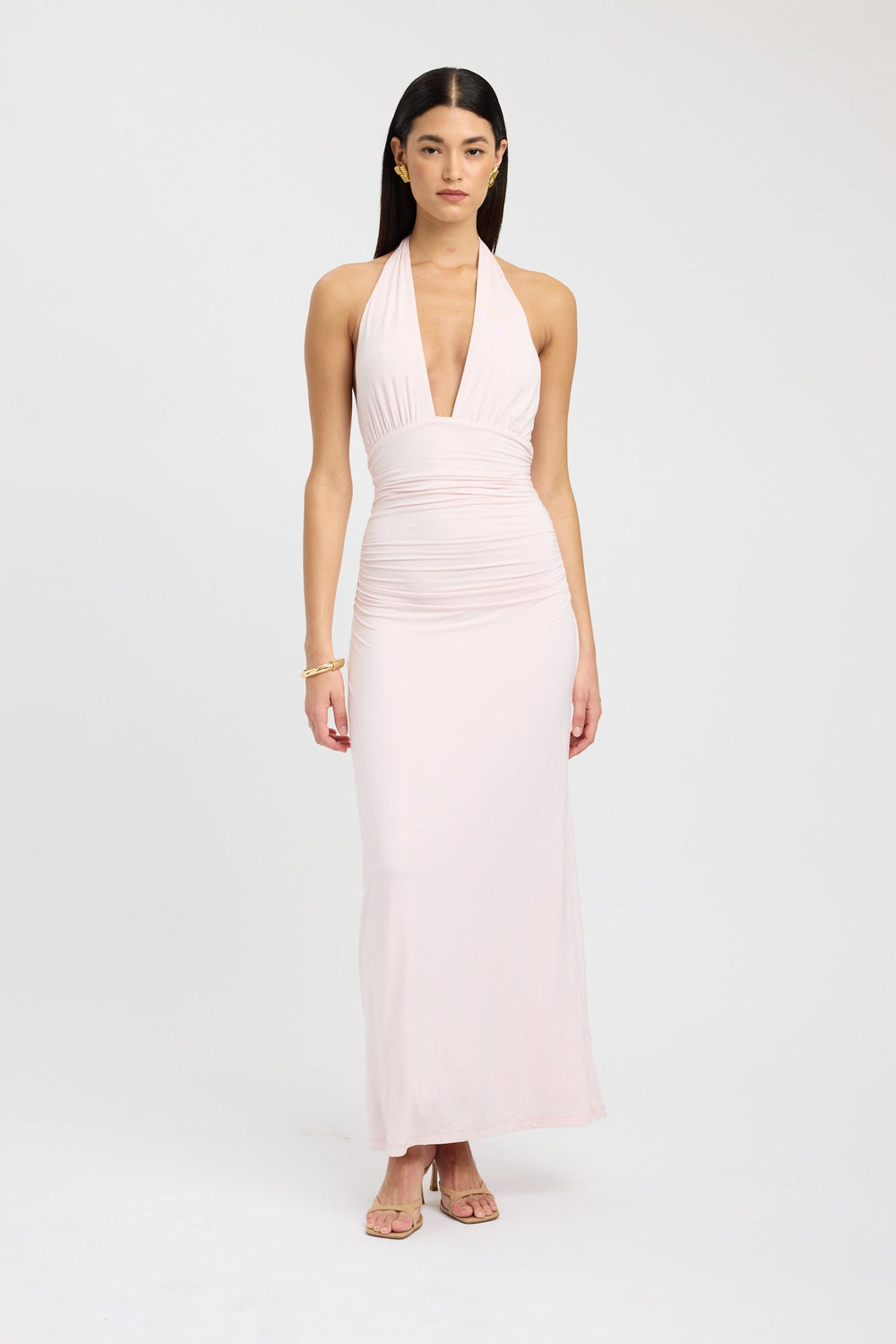 Estella | Neckholder-Maxikleid