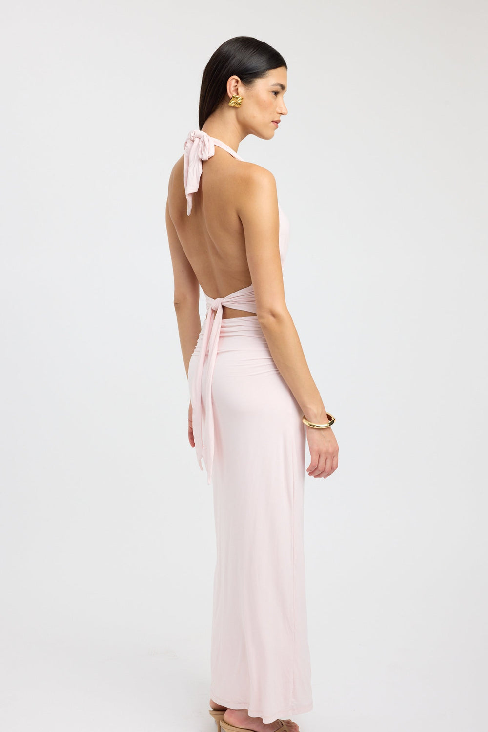 Estella | Neckholder-Maxikleid