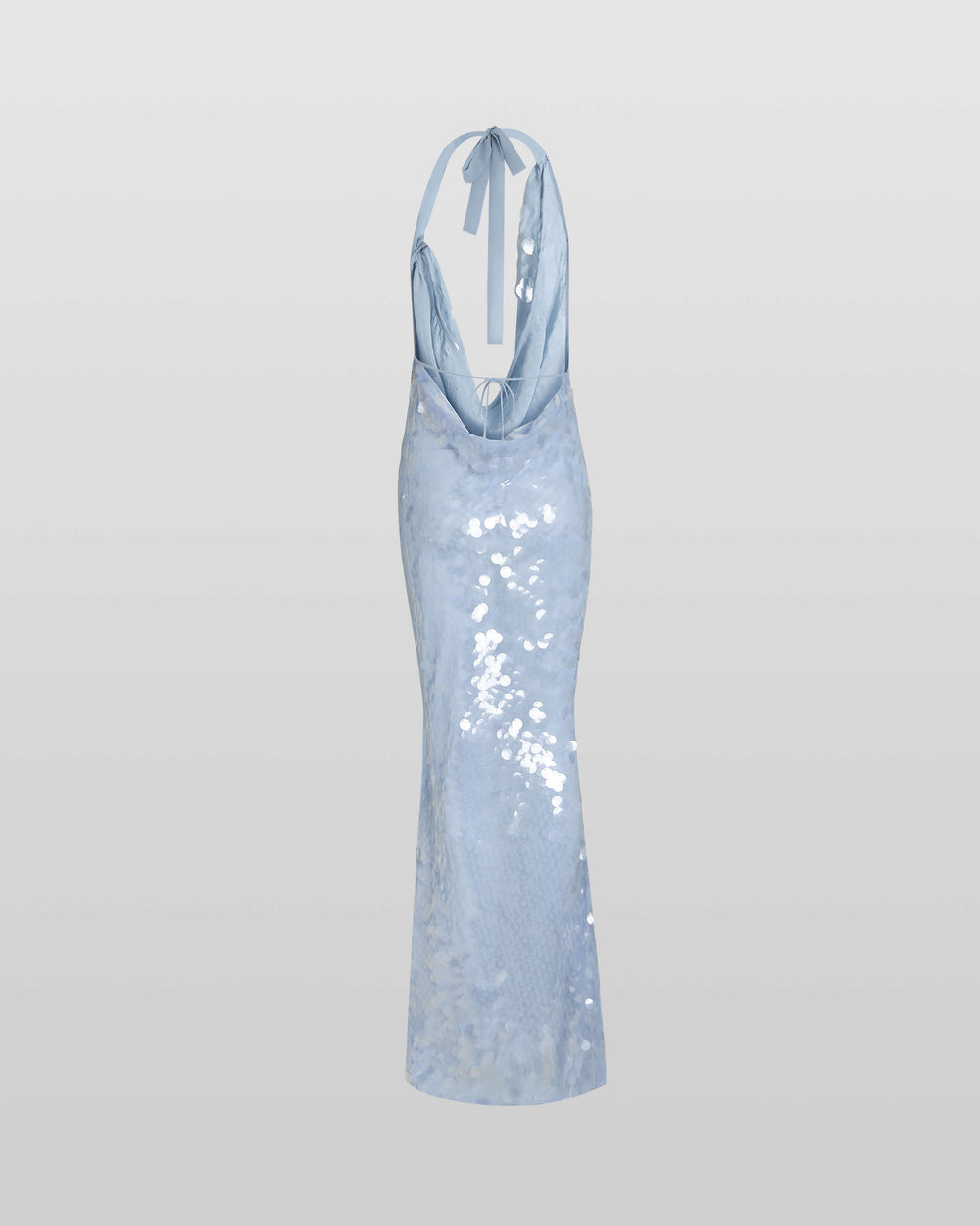 Naline | Maxikleid mit Pailletten und Neckholder
