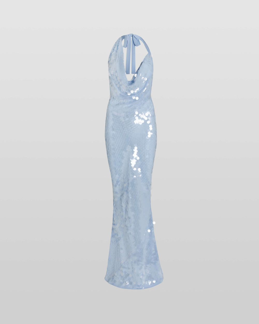 Naline | Maxikleid mit Pailletten und Neckholder